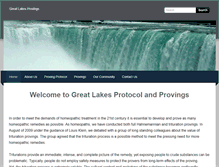 Tablet Screenshot of greatlakesprovings.com